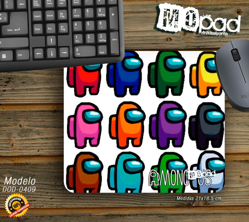 Mousepads redondos