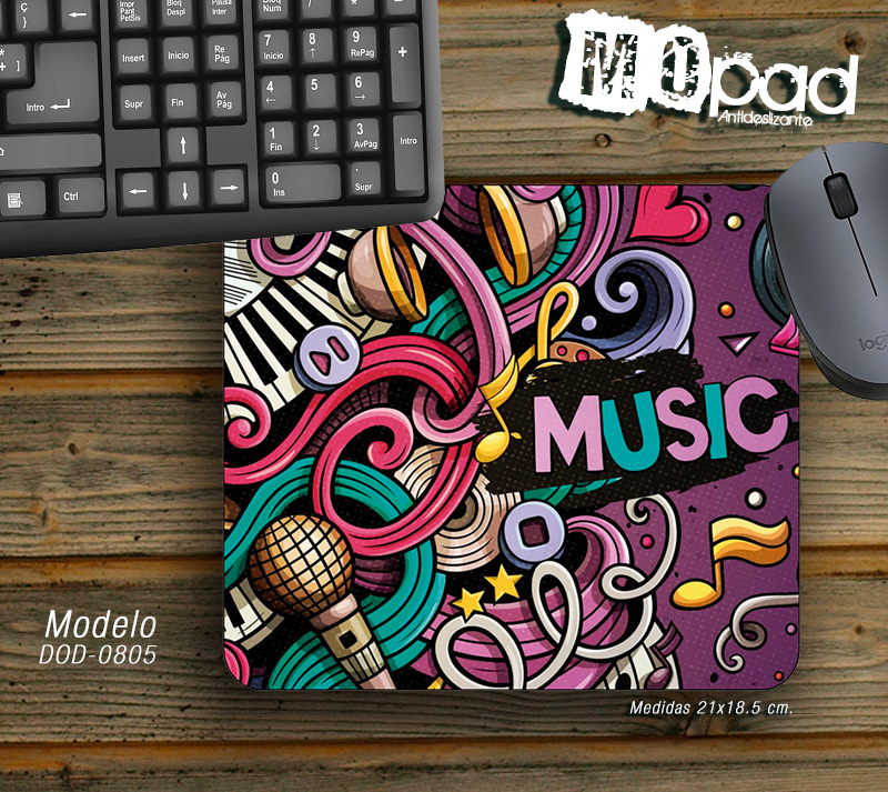 Mousepads redondos