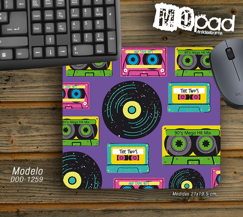 Mousepads redondos